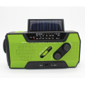 Multi-function Solar Flashlight Radio Alarm